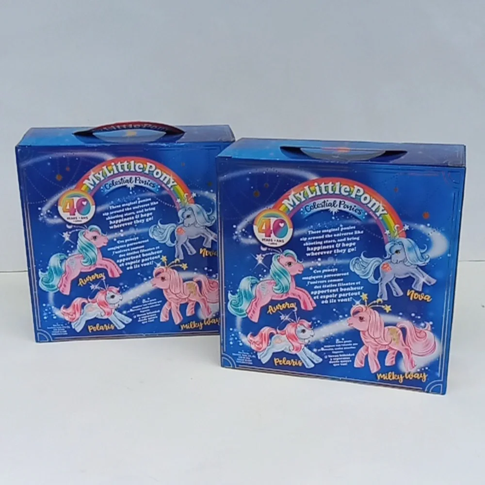 2 New In Box 40th Anniversary My Little Ponies - Picture 4 of 16